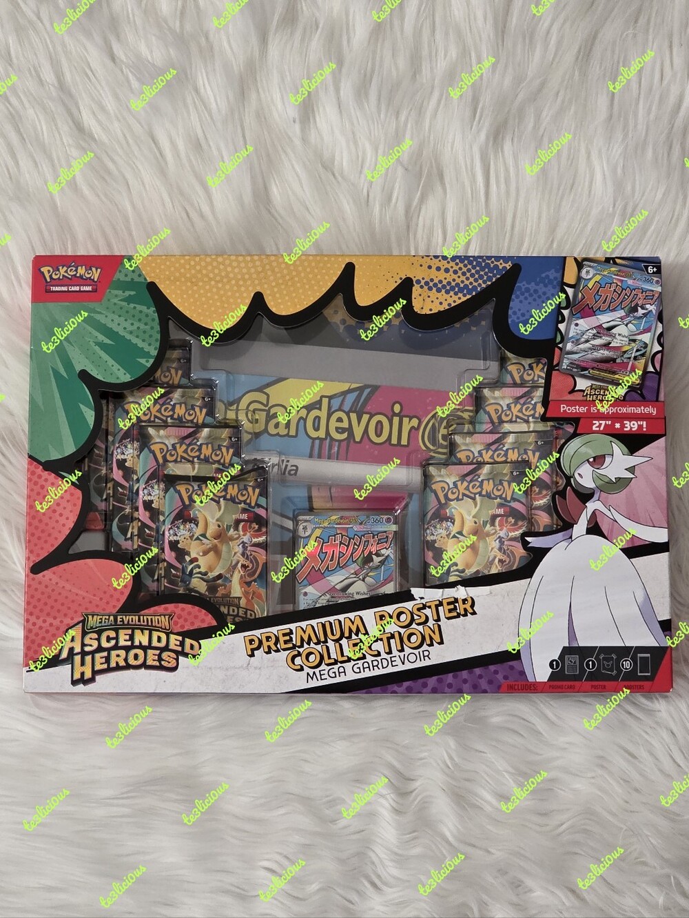 POKÉMON TCG: ASCENDED HEROES MEGA GARDEVOIR PREMIUM POSTER COLLECTION